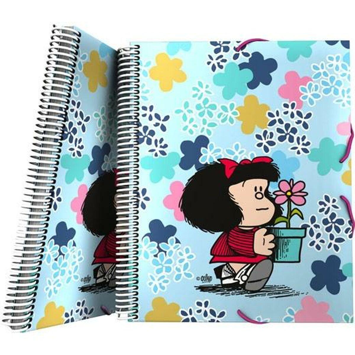 Organiser Mappe Mafalda Lively Multifarvet A4