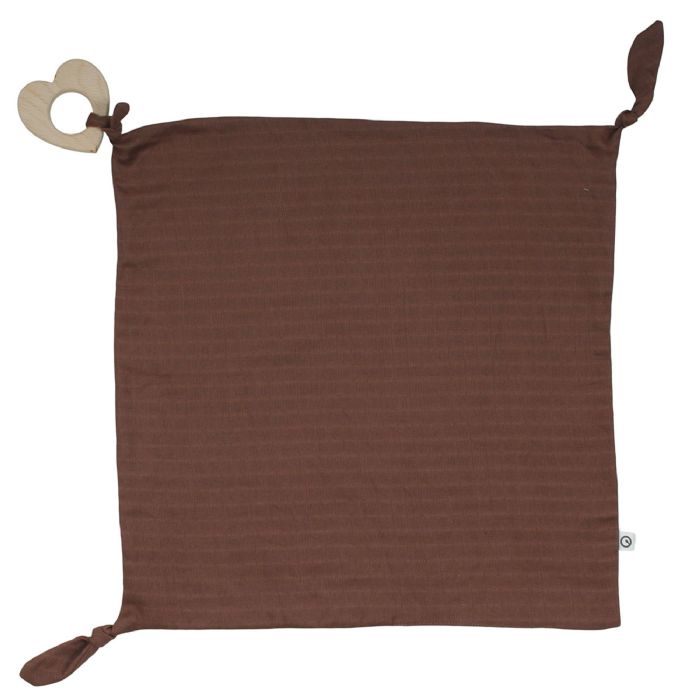 Sutteklud Med Bidering Müsli Hjerte Brown Sugar By Green Cotton