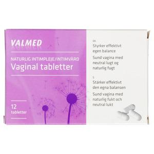 Valmed Vaginal Tabletter 12 Stk.