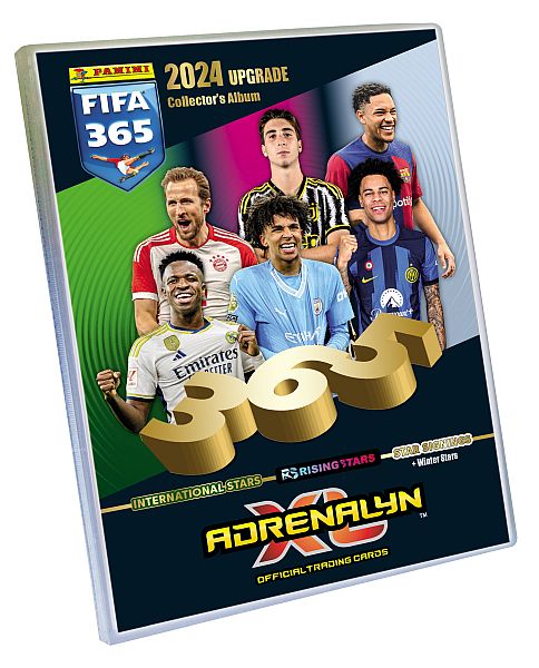 Panini Adrenalyn Xl: Fifa 365 2024 Upgrade Samlermappe 4 Pocket Binder/collector  