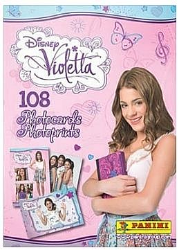 Super Tilbud Disney: Violetta Photocard Binder/mappe Collection Album Plads Til 144 Billeder/fotokort *udsalg*