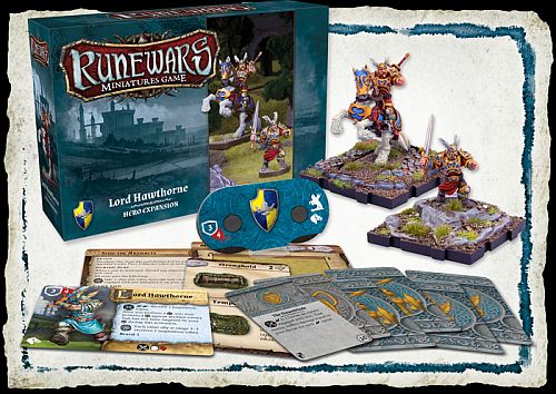 Runewars: The Miniatures Game Daqan Hero Expansion: Lord Hawthorne Fantasy Flight Games