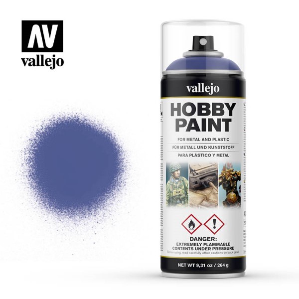 Vallejo Hobby Paint Primer Sprays: Ultramarine Blue 400ml