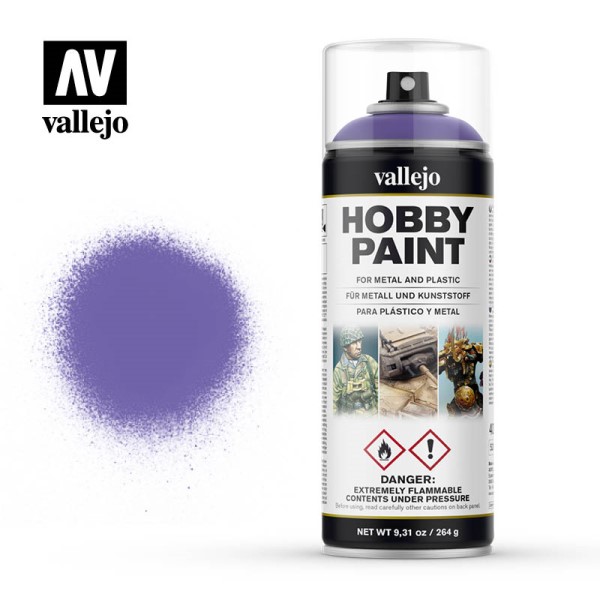 Vallejo Hobby Paint Primer Sprays: Alien Purple 400ml